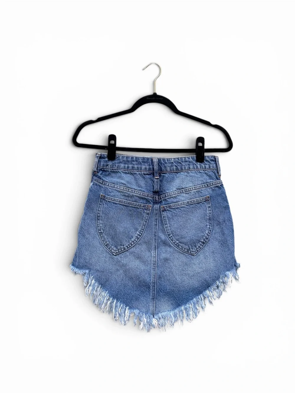 Free People Bailey Denim Mini Skirt